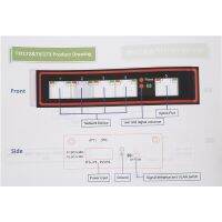 R* Industrial Network Switch 5 Port Din-Rail 10/100/1000Mb Capacity1G Rj45 Splitter