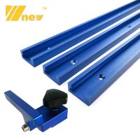 อลูมิเนียม T-Slot T Track W/mitre Track Stop Set 300-800Mm Router ตาราง Jig Fixture T-Track Slot Fastener เครื่องมืองานไม้