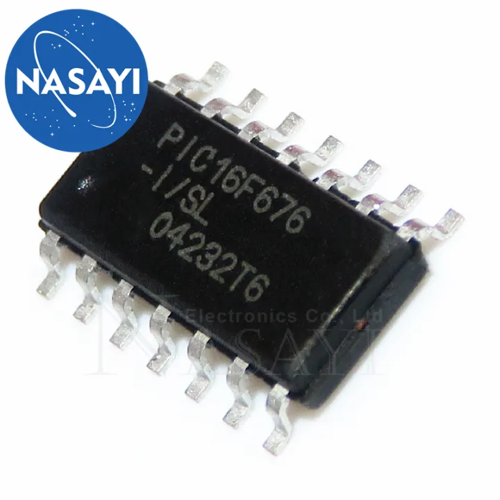 PIC16F676-I/SL PIC16F676 SOP-14 微控制器芯片IC | Lazada.co.th