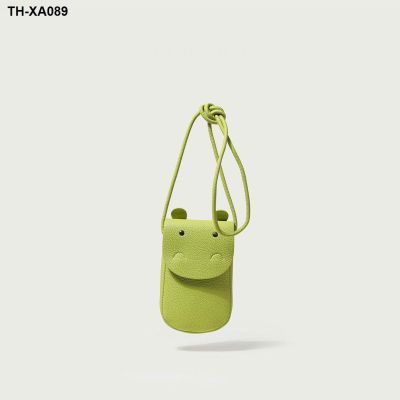 ◄℗ Design of cute phone package mini bag new female shoulder inclined