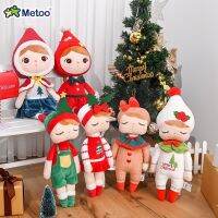 Metoo Doll Plush Toys For Girls Baby Kawaii Christmas Angela Dolls For Kids Children Birthday Gift