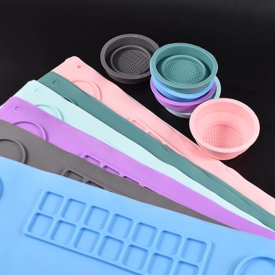 1 Non-Stick Silicone Craft Mat Painting Pad Ink Blending Watercoloring Stamping Mold Tool