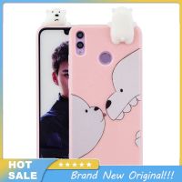 เคสป้องกันแบบเต็มรูปแบบกันกระแทกกันลื่นฝาหลัง TPU แบบนิ่มพิมพ์ลายการ์ตูนสีน่ารักสำหรับ Huawei Nova 3I 3D