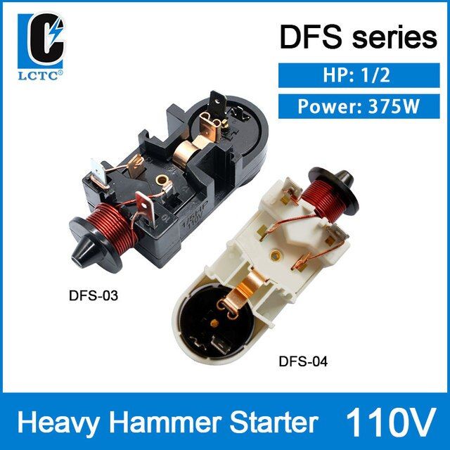 110v-pw-relay-danfoss-long-relay-คอมเพรสเซอร์ตู้เย็นรีเลย์สตาร์ทเตอร์117u6011