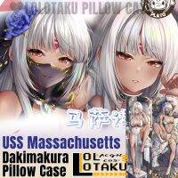 USS Massachusetts Dakimakura Azur Lane เกมหมอนเซ็กซี่กอดตัวเต็มหมอนอิงปลอกหมอนตกแต่งบ้าน Otaku