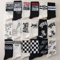 ✎☬ Funny Mens Socks Dot Hip Hop Harajuku Skeleton Socks Cartoon Football Animal Beer Food Happy Cotton New Fashion Socks