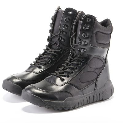 Ultralight High Top Mans Tactical Boots Breathable Comfy Sport Combat Boots Non Slip Size 38-45