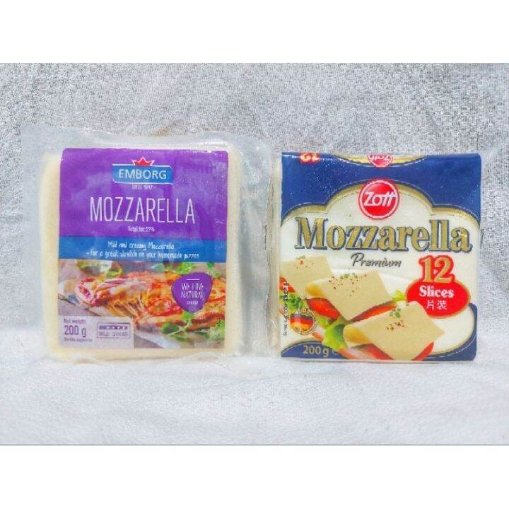 𝗟𝗢𝗪𝗘𝗦𝗧 𝗣𝗥𝗜𝗖𝗘‼️ MOZZARELLA BLOCK 200G ZOTT MOZZARELLA SLICE 200G