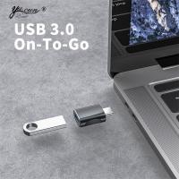 OTG Jenis C Lebih Ceppensat Usb C 3.0อัลลอย Minni อะแดปเตอร์ Penyambung untuk Pro Air Samsung Xiaomi USB Usb OTG อะแดปเตอร์ Usb C