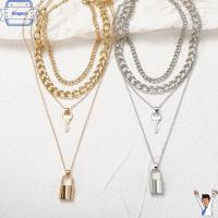 BOAGAUL สร้อยโชคเกอร์แฟชั่นผู้หญิงสร้อยคอทองแบบ Kalung Baja Tahan Karat สร้อยทารกแบบกอธิค