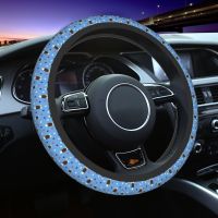 Flying Cute Bird Eagle Car Steering Wheel Cover 37 38 Elastic Elastische Car styling Steering Wheel Accessories