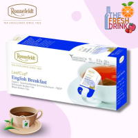 Ronnefeldt LeafCup English Breakfast Ceylon โรเนอเฟลท์ ชา ลีฟ คัพ อิงลิช เบรคฟาสต์ (ใบชา ซีลอน) 15x2.5g