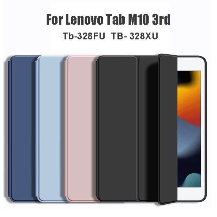 For Lenovo Tab M10 3rd Gen 10.1 Case TB-328FU TB-328XU 2022 Cover Magnetic Tri-Fold Stand Funda Tab P11 Plus Pro J706F 11.2 10.6