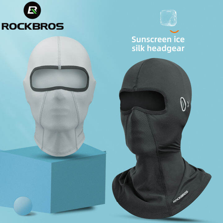 ROCKBROS Bike Full Face cover Headgear Neck cover Summer Breathable Sun