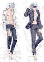 อะนิเมะ Jujutsu Kaisen ตัวละคร Fushiuro และ Satoru Gojo ปลอกหมอนกอดร่างกาย Dakimakura ปลอกหมอน