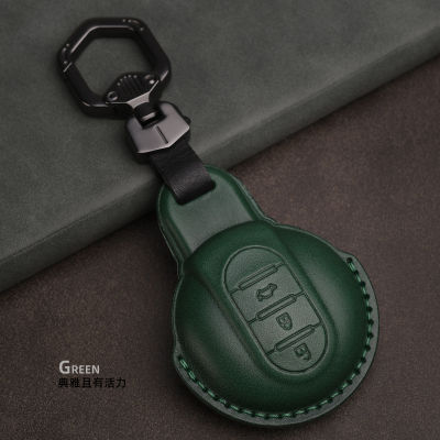 กระเป๋าใส่กุญแจเหมาะสำหรับ BMW กระเป๋าใส่กุญแจรถหนังระดับไฮเอนด์พิเศษ Key Case Suitable for BMW MINI Cooper Special High-end Leather Key Shell Car Key BagTH