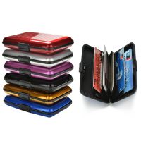 1PC Waterproof Stainless Steel Business Credit Card Case Business ID Name Credit Card Wallet Holder Aluminum Metal Case Box