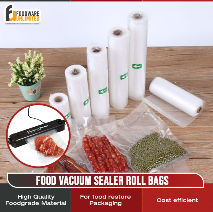 Vacuum Sealer Package Bag for Food Saver Machine Food Vacuum Bags Rolls ...