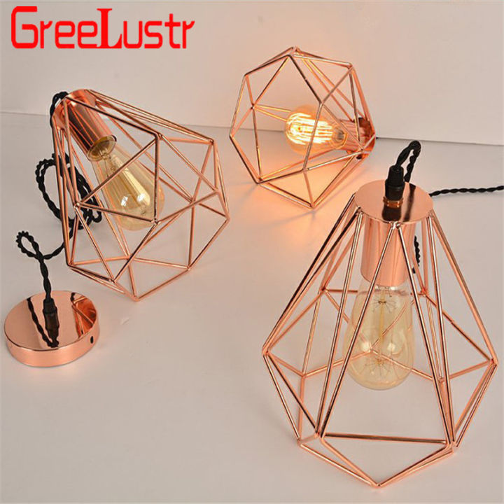europe-plated-iron-cage-pendant-lamps-rose-gold-e27-led-chandeliers-for-kitchen-restaurant-hanging-light-home-deco-luminaire