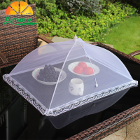 Kitchen Gadgets Pop-Up Food Mesh Cover Folding Food Cover Tent Dome Net Umbrella Picnic Kitchen Mesh Anti Fly Mosquito Umbrella