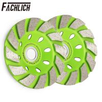 FACHLICH 2pcs 100mm Diamond Sintered Turbo Grinding Wheel Tile Marble Ceramic Polishing Milling Angle Grinder Thickness3.5-4mm