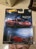 Hot wheels Premium Exotic Envy Koenigsegg Agera R Red Clor ล้อยาง รถสวย แพ็คสวย ของแท้ ลิขสิทธิ์แท้ โมเดล รถเหล็ก 1/64 ของแท้ 100% สินค้าพร้อมส่ง