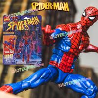 Jinn พร้อมส่ง โมเดลฟิกเกอร์ Marvel Legends Spiderman BEN REILLY SPIDER-MAN &amp; SYMBIOTE SPIDER-MAN เปลี่ยนหัวได้ ของเล่นสําหรับเด็ก