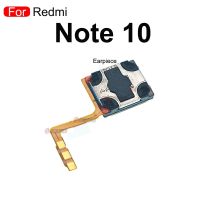 ลำโพงสำหรับ Redmi Note 10 Pro 10Pro ชิ้นส่วนซ่อมสายเคเบิลลำโพงที่บิดงอได้หูหูฟัง