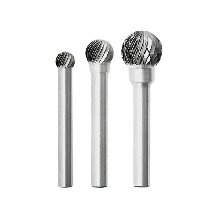 tulx-carbide-grinding-head-tungsten-steel-milling-cutter-file-single-tooth-cross-double-grain-ball-head-round-ball-dx-d0605m06