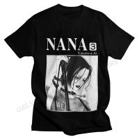 Nana Osaki T เสื้อผู้ชายแฟชั่นสำหรับผู้หญิงเสื้อยืดผ้าฝ้าย Tshirt Rock Band Tops เด็ก Hip Hop Tops Tees Unisex Camisetas Rapper