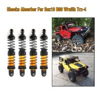 สี4Pcs ตีนตะขาบ RC โลหะแรงกระแทกโช้คสำหรับ Scx10 D90 Wraith Trx-4 90046รถ RC