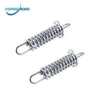 2PCS 3mm Boat Anchor Docking Mooring Spring Cable Tension Tie Damper Snubber Shock Absorbing 316 Stainless Steel Marine Hardware Accessories