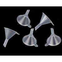 Set Of 3 Multi-Purpose mini Plastic Funnels For Perfume, Cosmetics, Reusable Solution