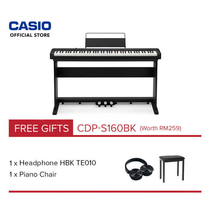 [PREORDER] CASIO Digital Piano CDPS160BK Black (Education Package