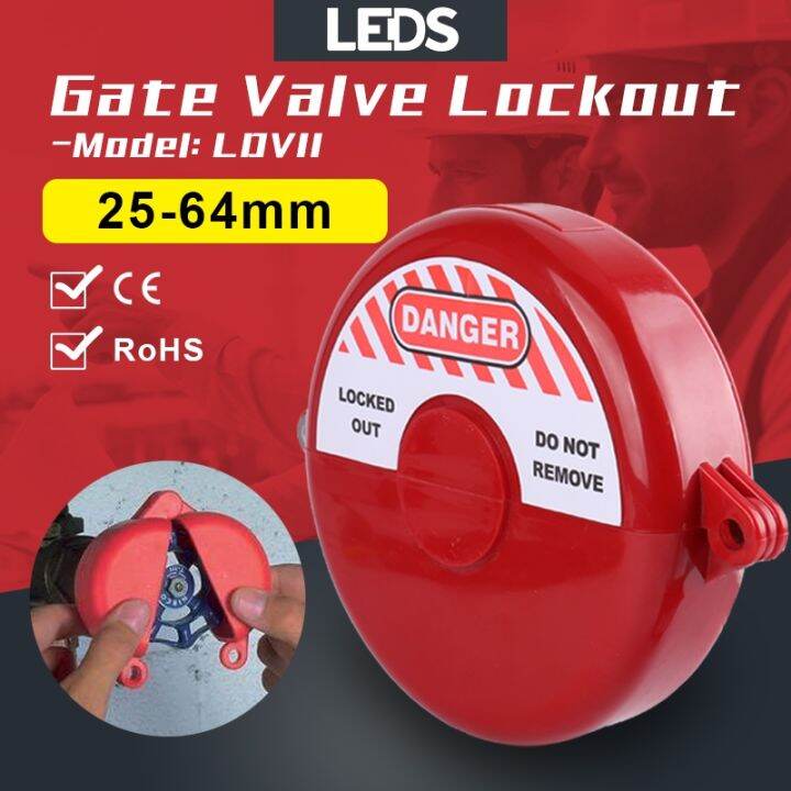 [HOT W] Gate Valve Lockout PVC Ball Valve Switch Globe Gas Tank Water