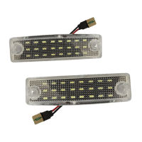 2Pcs CANBUS LED รถจำนวนป้ายทะเบียนไฟท้ายอัตโนมัติหลอดไฟสำหรับ Toyota 4Runner 1996-2022 Sequoia 2001-2022