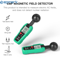 [electronicshop]Mastfuyi เครื่องวัด EMF,เกจทดสอบรังสีแม่เหล็กไฟฟ้าความแม่นยำสูงเครื่องตรวจจับรังสีแม่เหล็กไฟฟ้าหน้าจอดิจิตอล LCD 2-i-nch พร้อมไฟฉายแบ็คไลท์