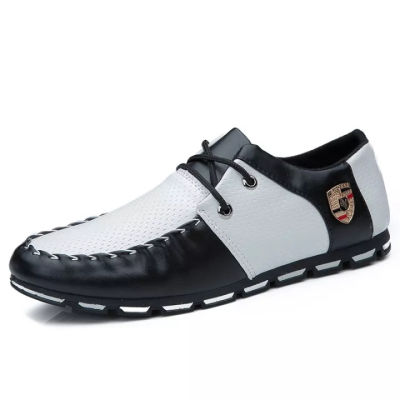 รองเท้าผู้ชายรองเท้าลำลองแฟชั่นรองเท้าหนังกันลื่น Men Leather Shoes Formal Shoes Breathable Loafers Oxford Shoes