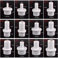 1 20Pcs O.D 20/25/32-5/8/10/12/14/16/18/20/25mm PVC Pagoda Connector Garden Irrigation Pipe Soft Hose Adapter Joint Accessories