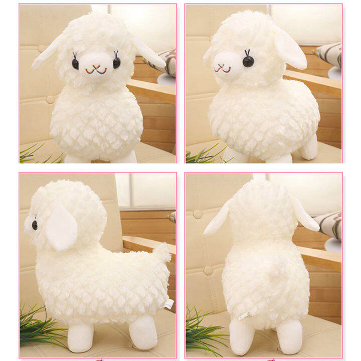 แกะตุ๊กตาตุ๊กตาสัตว์ของเล่น-alpaca-แกะตุ๊กตาตุ๊กตาของขวัญวันเกิดสำหรับเด็กสาวเด็ก