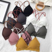 LoveIs Bra (N310) บราสายเดี่ยว ทรงบิกินี่ สุดเซ็กซี่ ดีไซน์หลังสายไขว้