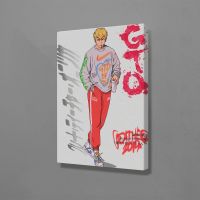 GTO Great Teacher Onizuka Painting wall Art Framed Wooden Frame Canvas for Living room home bedroom study dorm decoration prints