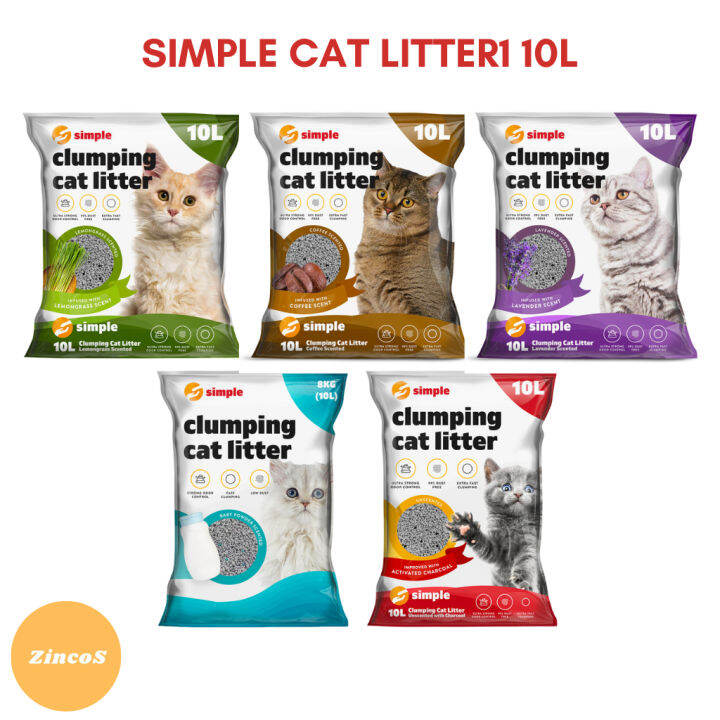 Simple Pets Clumping Cat Litter 10L Lazada PH