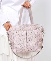 LeSportsac Lishibao 2021ฤดูใบไม้ร่วงใหม่กระเป๋าถือแฟชั่นลายดอกไม้กระเป๋าสะพายข้างกระเป๋าสะพายข้าง3801ขนาดเล็ก