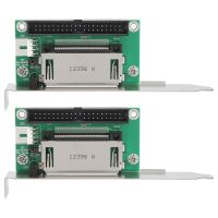 2Pcs CF to IDE Adapter Card CF to IDE CF to 40-Pin Desktop 3.5 with Bezel