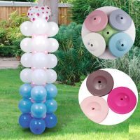 Transparent Pole Water Injection Base Pipe Round Plastic Balloon Arch Column Stand Base Kits Wedding Birthday Party Decor Balloons