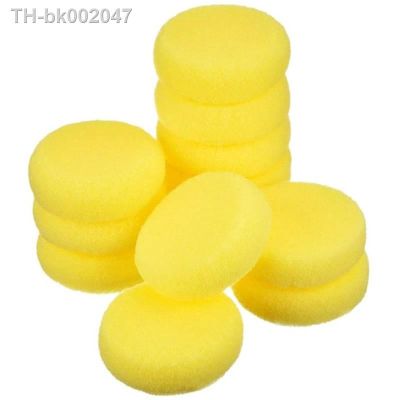 ✁ 12pcs Round Synthetic Artist Sponges Painting Sponge Watercolor Sponges for Artist Face Painting Crafts Pottery Clay Household