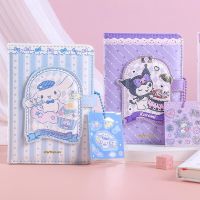 【6】 Sanrio magnetic buckle book student Kulomi cinnamon dog joint cartoon notebook color page note drying a6 hand account