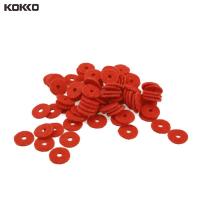 KOKKO 90Pcs เปียโนอุปกรณ์เสริมเครื่องตั้งเสียงเปียโนขนสัตว์วงแหวนที่คลุมด้วยผ้าสักหลาด Pad Woollen เครื่องซักผ้ารุ่น: PO-09