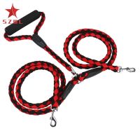 SZWL 2 in 1 Transer Double Leashes Strong Dog Leash for Pet Outdoor Walking